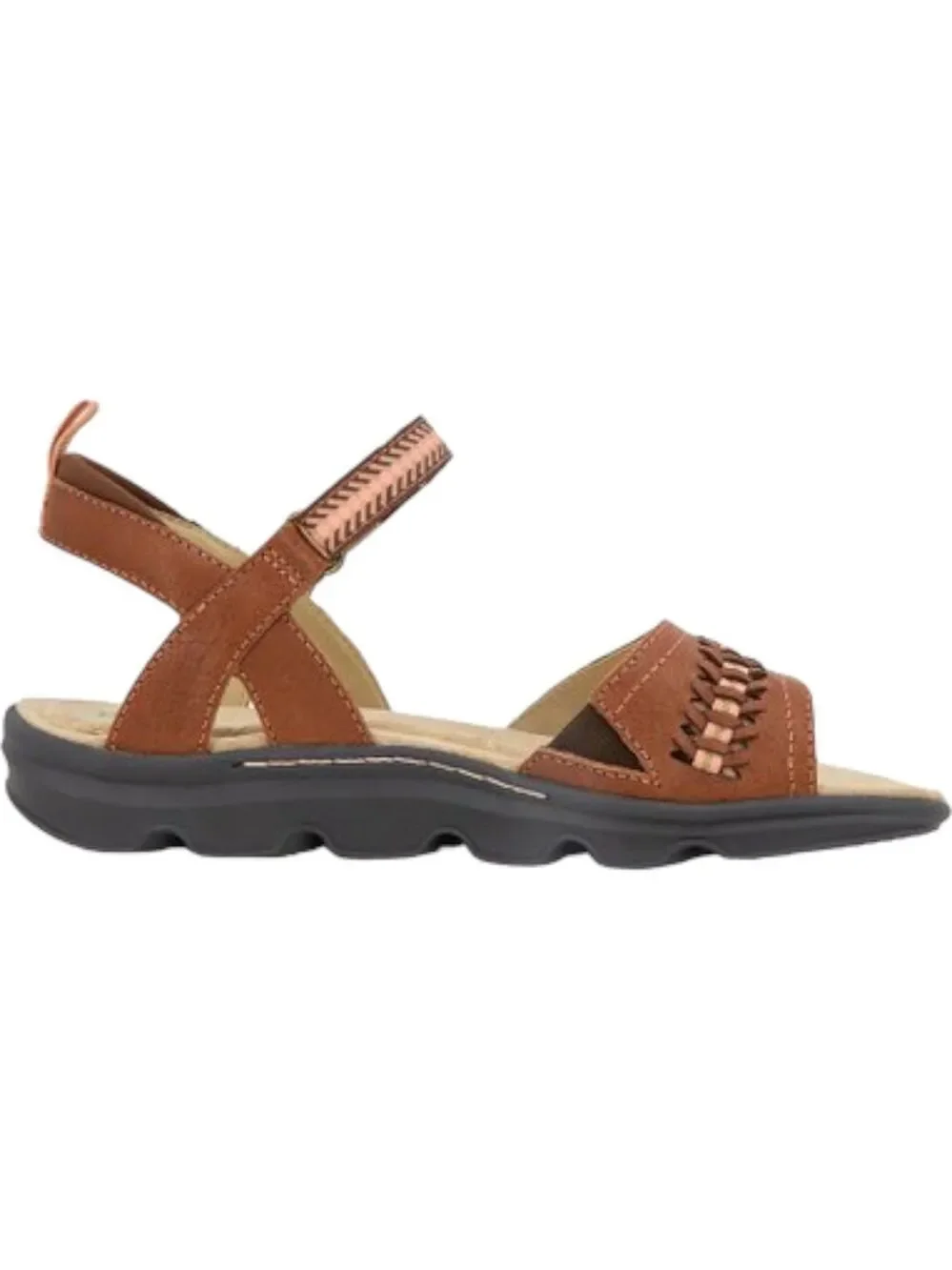 Jambu Brown Monaco Leather Sandal - Women